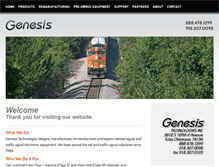 Tablet Screenshot of genesisusa.com